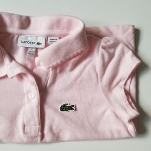 LACOSTE Pink Polo Shirt